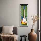 Kansas Jayhawks<br>Electric Guitar Print
