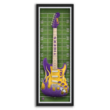 LSU Tigers<br>Electric Guitar Print