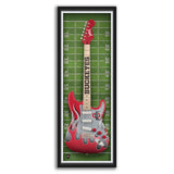 Ohio State Buckeyes<br>Electric Guitar Print