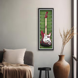 South Carolina Gamecocks<br>Electric Guitar Print