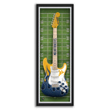 West Virginia Mountaineers<br>Electric Guitar Print