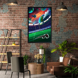 Atlanta Falcons<br>Galaxy Print