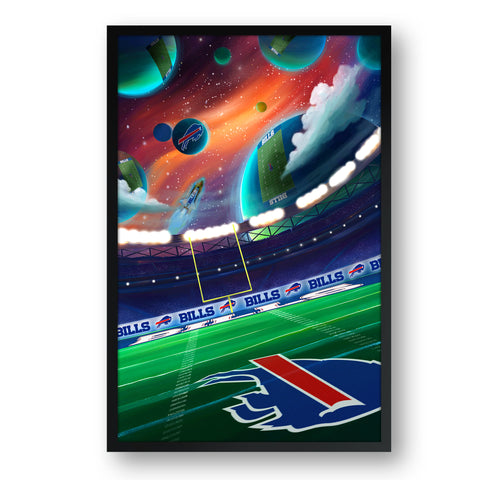 Buffalo Bills<br>Galaxy Print