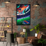 Buffalo Bills<br>Galaxy Print