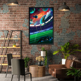 Carolina Panthers<br>Galaxy Print