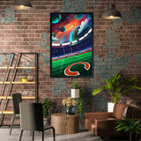 Chicago Bears<br>Galaxy Print