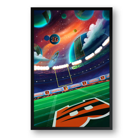 Cincinnati Bengals<br>Galaxy Print