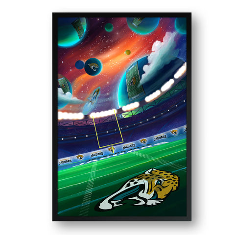 Jacksonville Jaguars<br>Galaxy Print