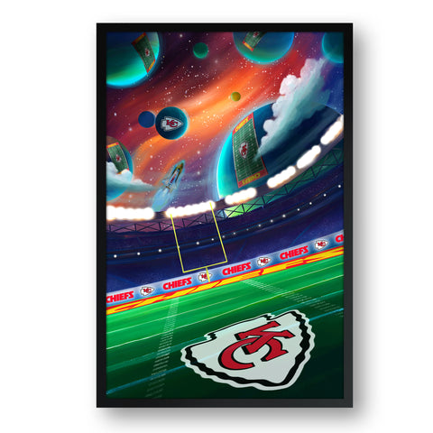 Kansas City Chiefs<br>Galaxy Print