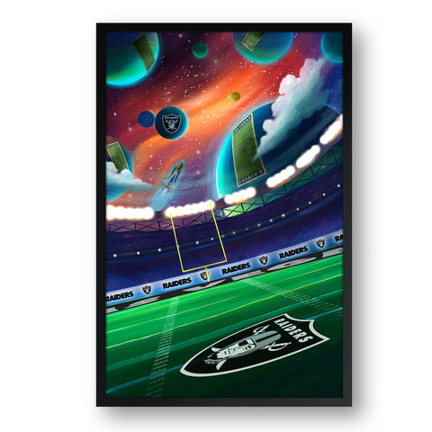 Las Vegas Raiders<br>Galaxy Print