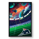 New England Patriots<br>Galaxy Print