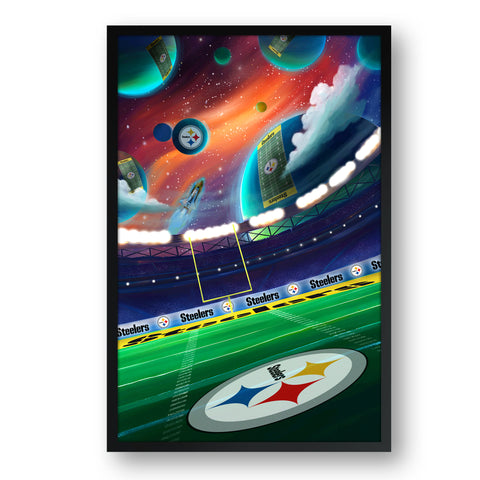 Pittsburgh Steelers<br>Galaxy Print