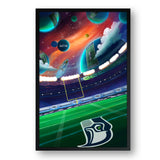 Seattle Seahawks<br>Galaxy Print