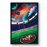San Francisco 49ers<br>Galaxy Print