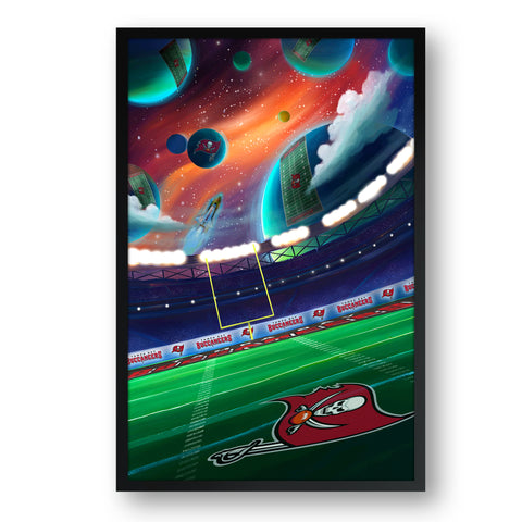 Tampa Bay Buccaneers<br>Galaxy Print
