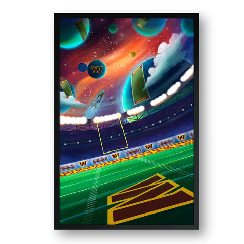 Washington Commanders<br>Galaxy Print