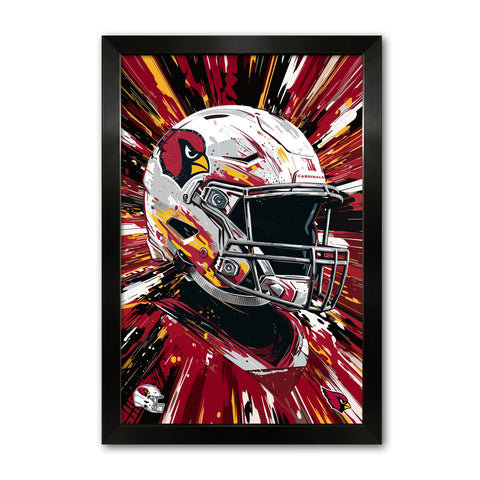 Arizona Cardinals<br>Hyper Helmet Print