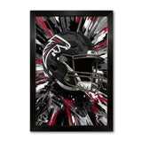 Atlanta Falcons<br>Hyper Helmet Print