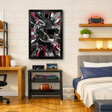 Atlanta Falcons<br>Hyper Helmet Print