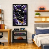 Baltimore Ravens<br>Hyper Helmet Print