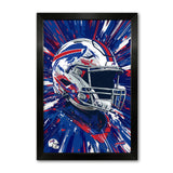Buffalo Bills<br>Hyper Helmet Print