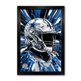 Dallas Cowboys<br>Hyper Helmet Print