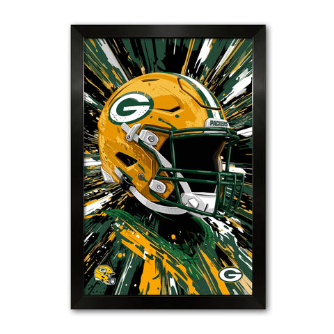 Green Bay Packers<br>Hyper Helmet Print