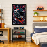 Houston Texans<br>Hyper Helmet Print