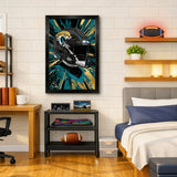Jacksonville Jaguars<br>Hyper Helmet Print