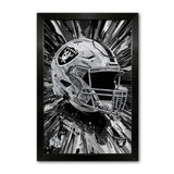 Las Vegas Raiders<br>Hyper Helmet Print