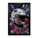 New England Patriots<br>Hyper Helmet Print