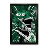 New York Jets<br>Hyper Helmet Print