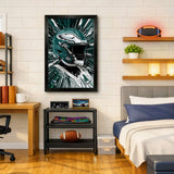 Philadelphia Eagles<br>Hyper Helmet Print