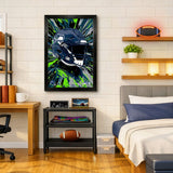 Seattle Seahawks<br>Hyper Helmet Print