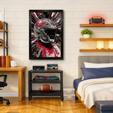 Tampa Bay Buccaneers<br>Hyper Helmet Print
