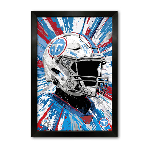 Tennessee Titans<br>Hyper Helmet Print