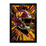 Washington Commanders<br>Hyper Helmet Print