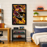 Washington Commanders<br>Hyper Helmet Print