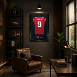 Atlanta Falcons<br>Michael Penix Jr Jersey Print