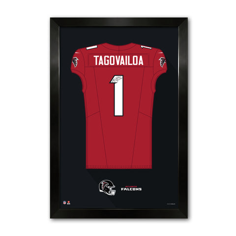Atlanta Falcons<br>Tua Tagovailoa Jersey Print