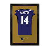 Baltimore Ravens<br>Kyle Hamilton Jersey Print