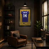 Baltimore Ravens<br>Kyle Hamilton Jersey Print