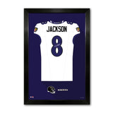 Baltimore Ravens<br>Lamar Jackson Jersey Print