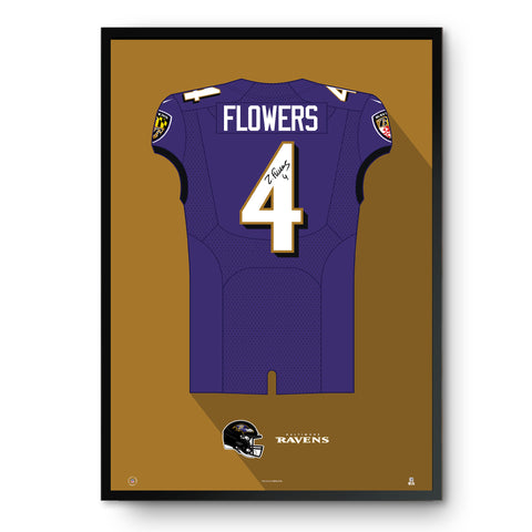 Baltimore Ravens<br>Zay Flowers Jersey Print
