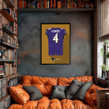 Baltimore Ravens<br>Zay Flowers Jersey Print