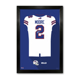 Buffalo Bills<br>DJ Moore Jersey Print