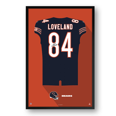 Chicago Bears<br>Colston Loveland Jersey Print