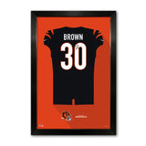 Cincinnati Bengals<br>Chase Brown Jersey Print