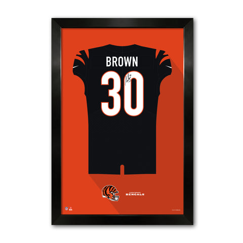 Cincinnati Bengals<br>Chase Brown Jersey Print