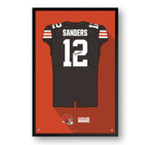 Cleveland Browns<br>Shedeur Sanders Jersey Print